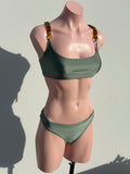 Military GREEN chain Set