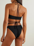 Patricia perlas SET negro
