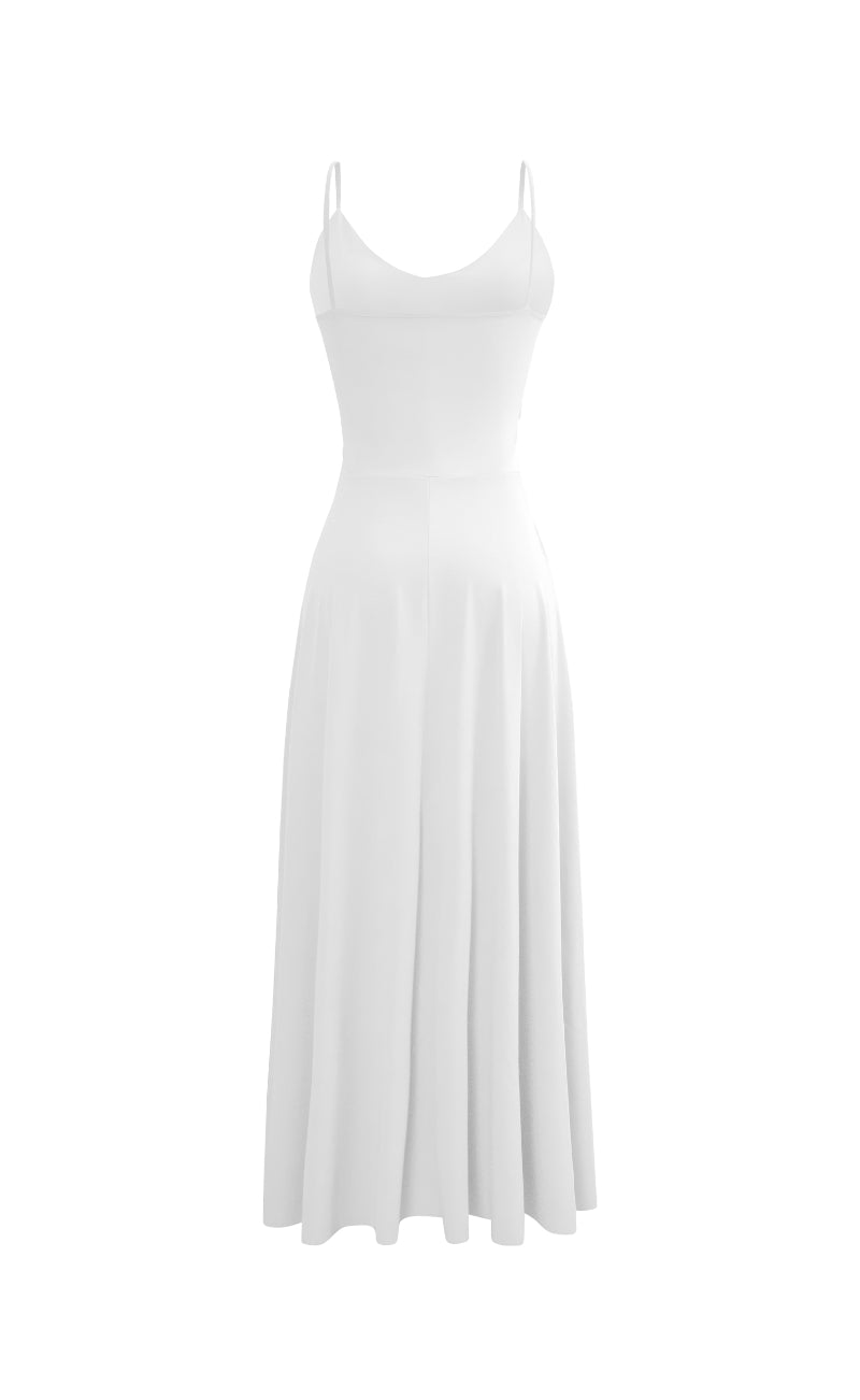 Vestido Munir blanco Marfil