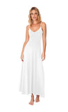 Vestido Munir blanco Marfil