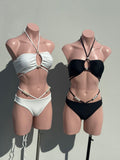 Patricia perlas SET blanco