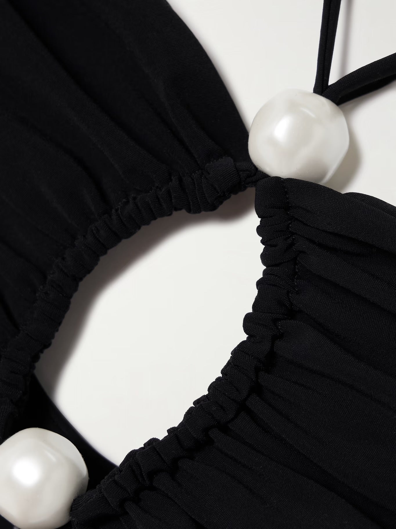 Patricia perlas SET negro