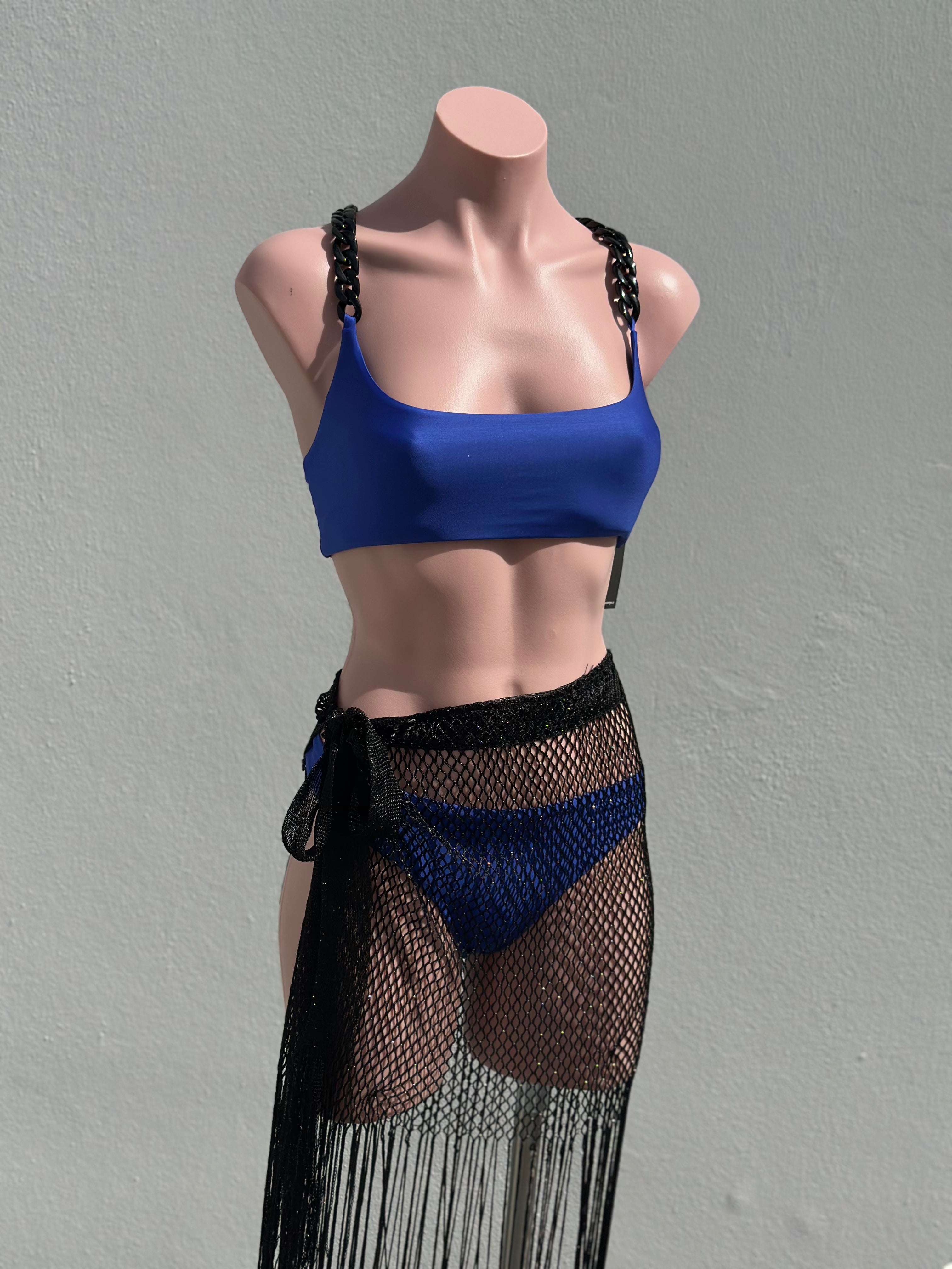 Royal blue chain Set