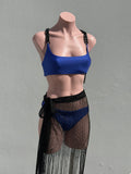 Royal blue chain Set