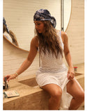 Vestido COVER up OJALILLO BLANCO