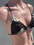 Bikini amarre noire