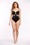 Negro shinny Aro one piece
