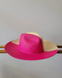 Color blocked HAT rosa/fucsia