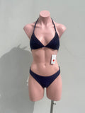 FEDERICA  bikini set azul marino