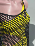 Mali DRESS laser cut black
