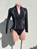 Rasguard buzo entero con zipper