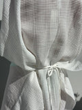 Vestido corto tipo poncho amalfi