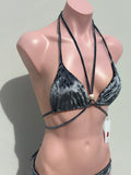 PLATEADO velvet peal candy bikini