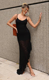 Vestido collins negro