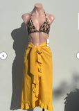 Yellow Bolero Skirt