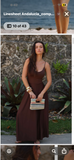 Vestido Munir chocolate (new)