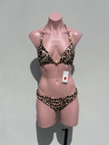 Leopardo pearl triangle bikini SET