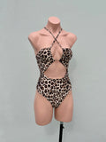 BIBIANA ONE PIECE leopardo ROSA REMOVIBLE