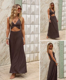 Vestido ACRA en Chocolate