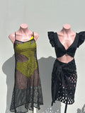Mali DRESS laser cut black