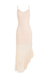 Vestido collins marfil