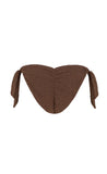 Texas bikini brown de amarre