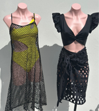Mali DRESS laser cut black