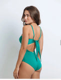 MAR DE LUA swim COLOMBIA LACE UP ENTERO