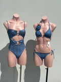 Denim One piece Aro