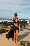 Falda Bolero black cover up skirt