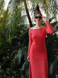 Vestido coral