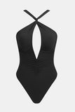 Trikini print blanco y negro one piece tummy control (Copy 2)