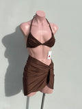 FEDERICA  bikini set brown