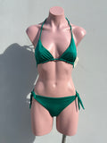 bikini basico green emerald