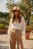 Color blocked HAT gota