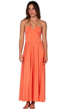 Vestido naranja lycra mutis