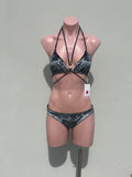 PLATEADO velvet peal candy bikini