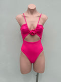 BIBIANA ONE PIECE ROSA REMOVIBLE