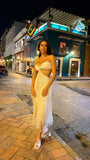 Vestido BELEN HABANO