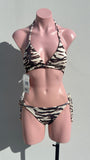 Zebra bikini amarre