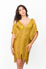 YELLOW GOLD COVER UP hilo