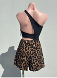 Falda pantalon leopardo