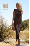 Vestido OBA chocolate Texas