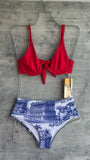 Toile set azul