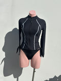 Rasguard buzo entero con zipper