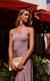 Vestido Munir mauve