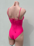 BIBIANA ONE PIECE ROSA REMOVIBLE