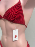 FEDERICA  bikini set rojo