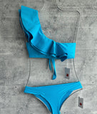 Bolero azul CAPRI bikini set