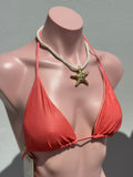 Collar de estrella de Mar dorado